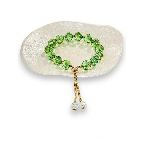 Green Swarovski Bracelet - Picture 4 of 14
